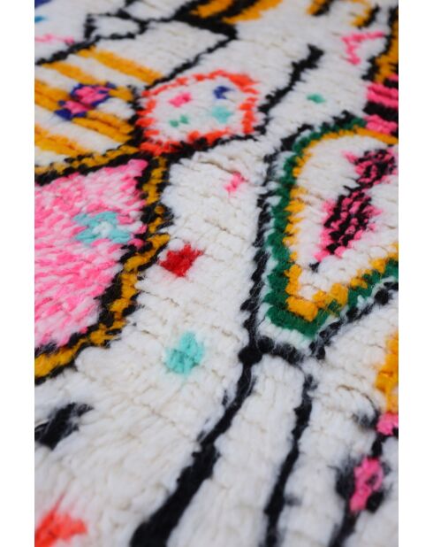 Kleurrijk Berber vloerkleed - 147x100cm