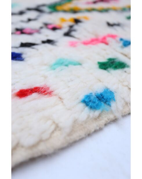 Kleurrijk Berber vloerkleed - 147x100cm