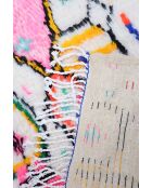 Bunter Berberteppich, 147 x 100 cm