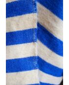 Plaid berbère rayures bleu majorelle-300x200cm