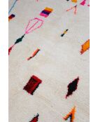 Bunter Berberteppich, 265 x 182 cm