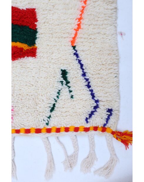 Bunter Berberteppich, 265 x 182 cm