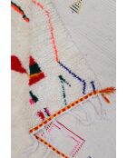 Bunter Berberteppich, 265 x 182 cm