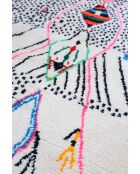 Tappeto berbero colorato - 207x147cm