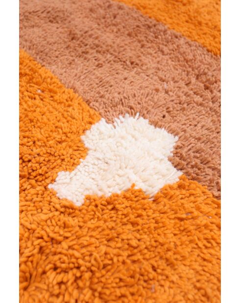 Bunter Berberteppich, 301 x 291 cm