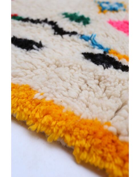 Bunter Berberteppich, 262 x 151 cm