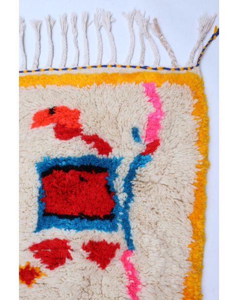 Bunter Berberteppich, 262 x 151 cm