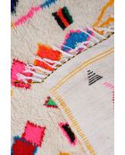 Bunter Berberteppich, 262 x 151 cm