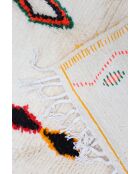 Bunter Berberteppich - 250x155cm