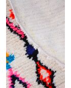 Bunter runder Berberteppich — 100 cm