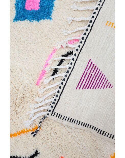 Kleurrijk Berber vloerkleed - 297x208cm