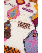 Bunter Berberteppich, 145 x 100 cm