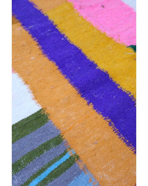 Kelim wollen vloerkleed - 212x105cm