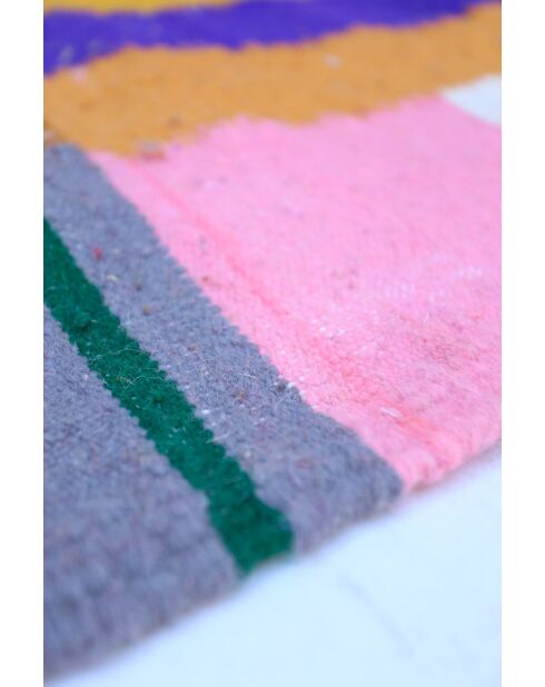 Kelim wollen vloerkleed - 212x105cm