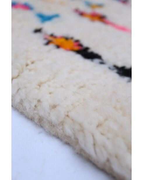 Alfombra bereber colorida, 157 x 97 cm