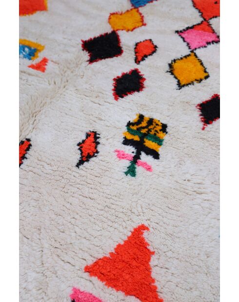 Bunter Berberteppich, 295 x 210 cm