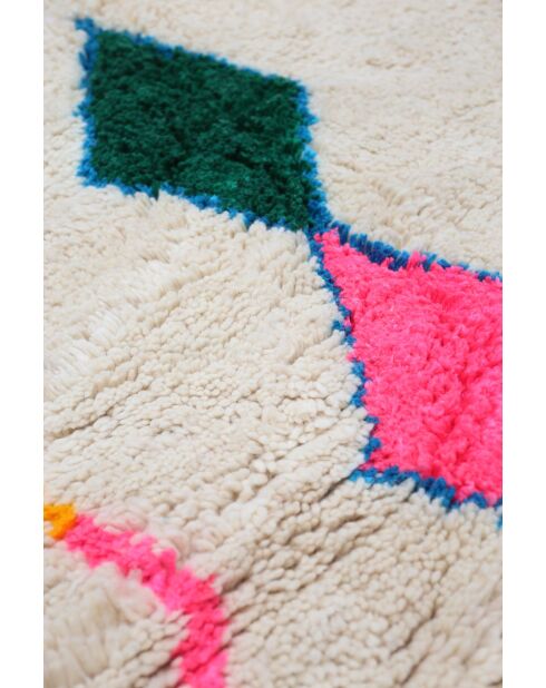 Bunter Berberteppich, 300 x 195 cm