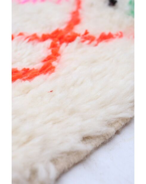 Bunter Berberteppich, 153 x 111 cm