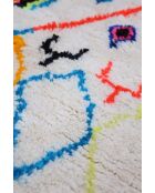 Tappeto berbero colorato - 257x151 cm