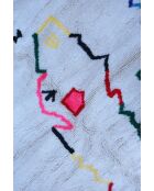 Tappeto berbero colorato - 212x140 cm