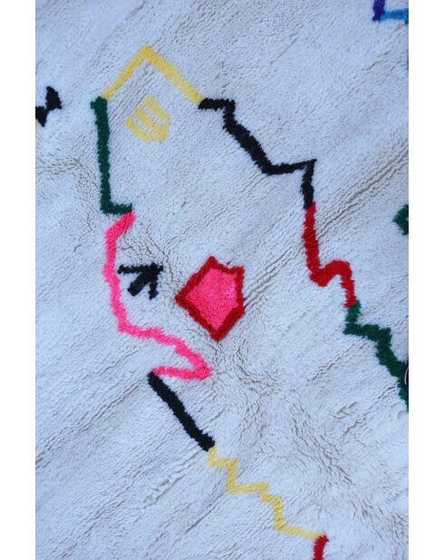 Tappeto berbero colorato - 212x140 cm