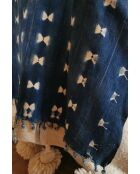 Tela bogolan en color índigo. Mali. 150x100 cm