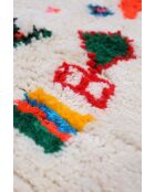 Bunter Berberteppich, 240 x 153 cm