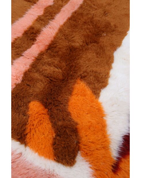 Mirrt außergewöhnlicher Teppich, 114 x 98 cm