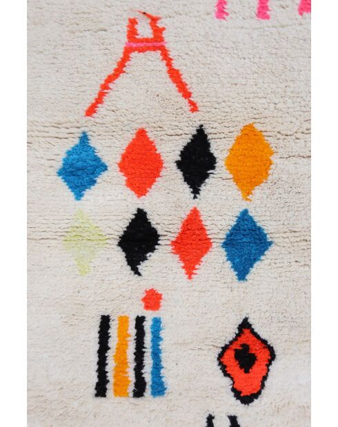 Tappeto berbero colorato - 256x191 cm