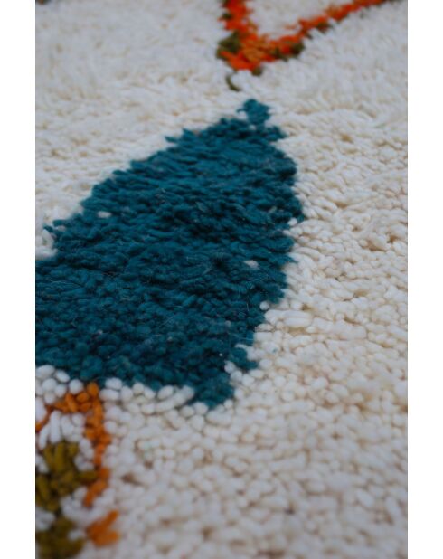 Bunter Berberteppich - 347x235cm