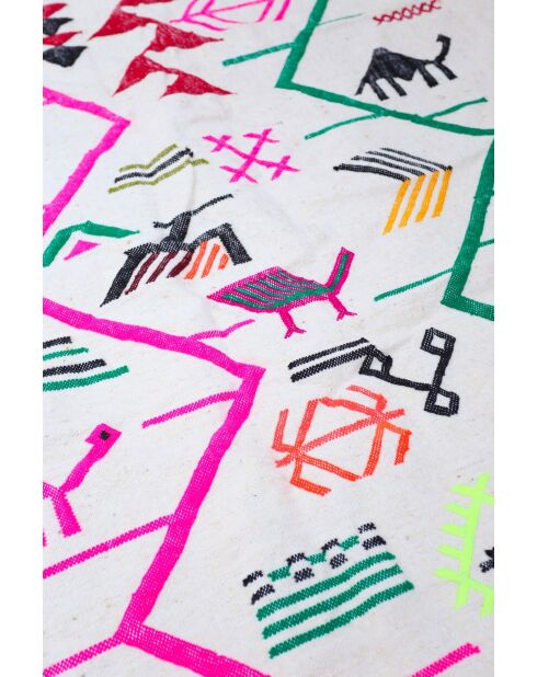 Wollteppich aus Kelim, 238 x 146 cm