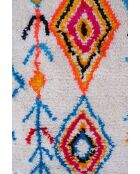 Bunter runder Berberteppich — 91 cm