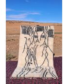 Beni Ouarain Teppich, 265 x 152 cm