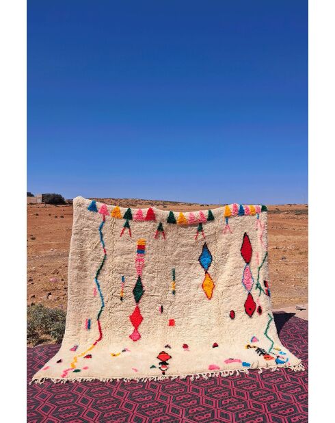 Tappeto berbero colorato - 280x260 cm