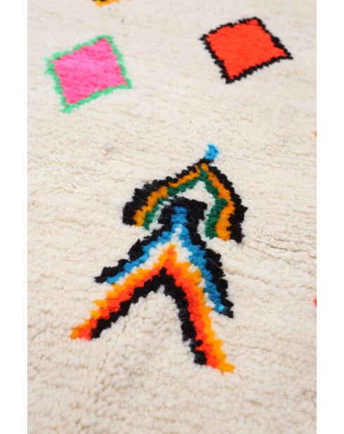 Tappeto berbero colorato - 247x146cm