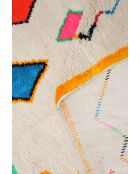 Tappeto berbero colorato - 247x146cm