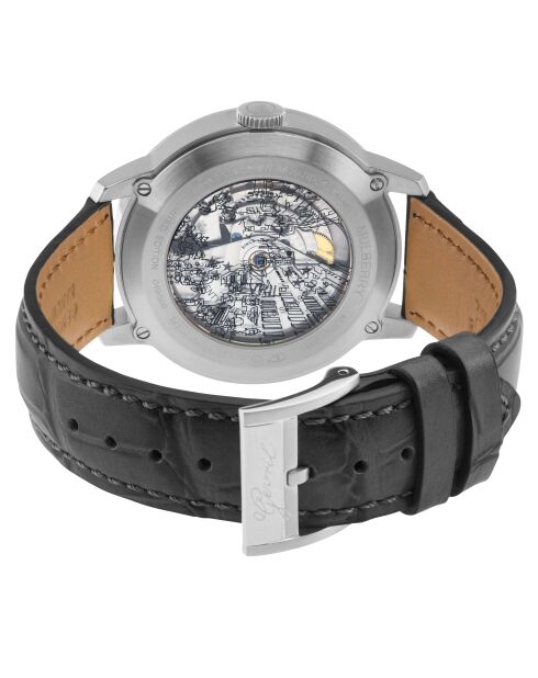 Mulberry Swiss Automatic Catena SA110 zwart herenhorloge