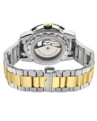 Seacloud Herren-Automatikuhr aus silber/goldenem Stahl