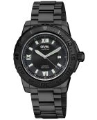 Montre Seacloud Homme automatique en acier noire