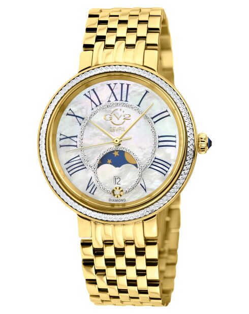 Montre Genoa Femme en acier dorée