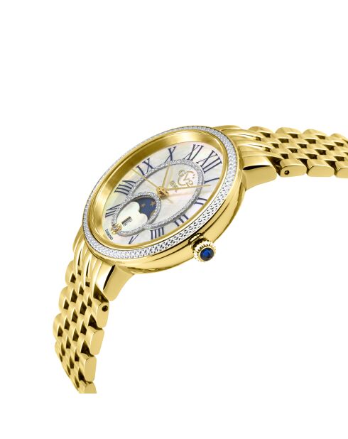 Montre Genoa Femme en acier dorée