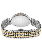 Montre quartz Femme Piazza Navona en Acier & diamants bicolore