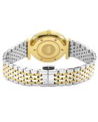 Montre Femme en acier & diamant bicolore