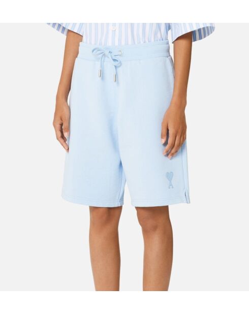 Short Ami De Coeur Bleu Clair