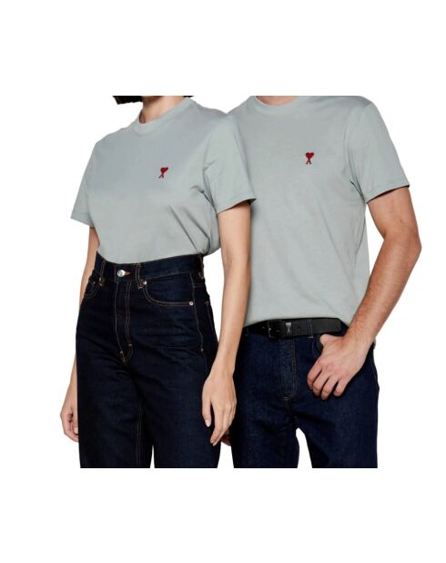 Camiseta ajustada Ami De Coeur azul arcilla