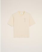 T-Shirt Patch Ami De Coeur Beige