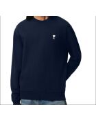 Sweat Ami De Coeur Bleu Marine
