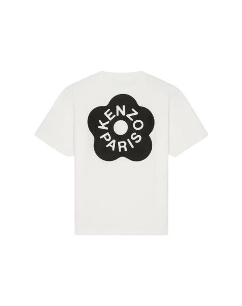 Le T-Shirt Flower Boke Blanc