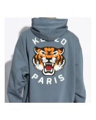 Le Hoodie Lucky Tiger Bleu