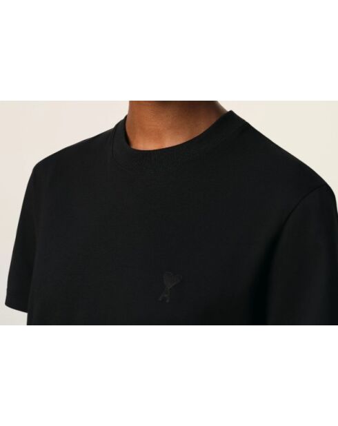 T-Shirt Ami De Coeur Petit 3D Noir